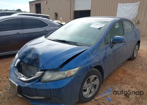 2014 Honda Civic Lx from USA, damaged, VIN 19XFB2F57EE069169